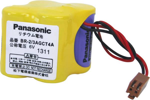 Panasonic BR2/3AGCT4A Non-standard battery Plug Lithium 6 V 2400 mAh 1 pc(s)