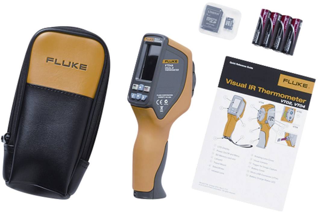 Fluke VT04A IR thermometer -10 up to +250 °C Pyrometer | Conrad.com