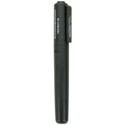 Black voltage tester with the inscription 'TESTBOY 40'. Suitable for checking electrical voltages.