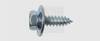 SWG 129652025 Sheet metal screw 6.3 mm 20 mm Hex head DIN 7976 Steel zinc plated 50 pc(s)