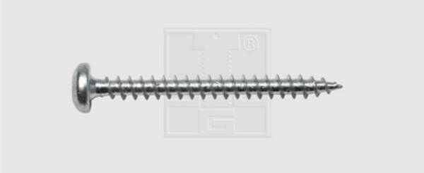 SWG 1967504067 Wood screw 5 mm 40 mm Spline drive Steel zinc plated 200 pc(s)