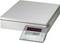 Digital kitchen scales with a rectangular weighing platform and LCD display. The display shows '0.00 kg'.