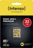 Intenso Premium SDHC card 32 GB Class 10, UHS-I