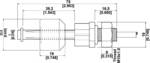 Level sensor with reed switch