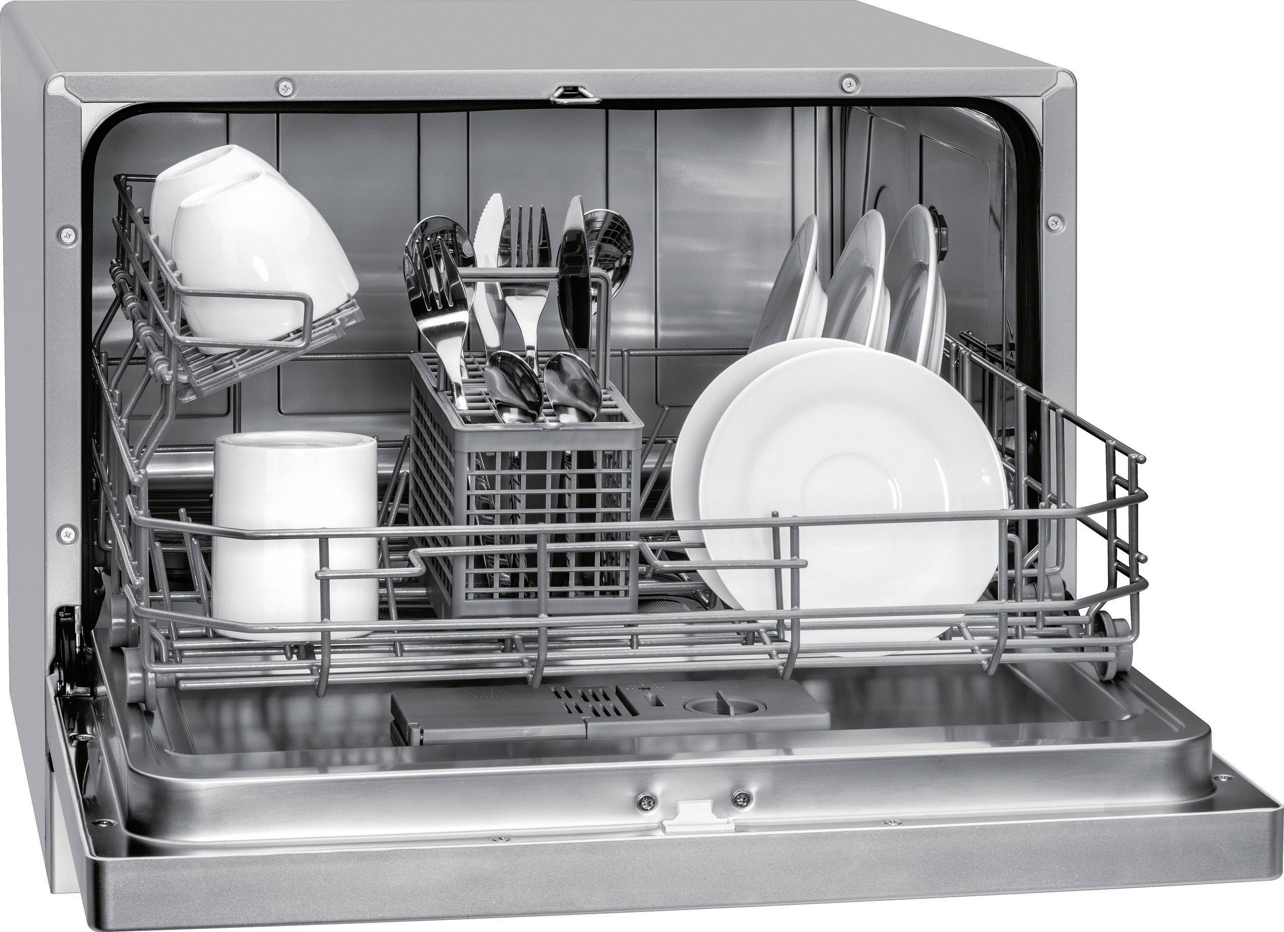silver dishwasher freestanding