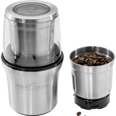 Image of Profi Cook KSW 1021 501021 Bean grinder Stainless steel Stainless steel cleaver