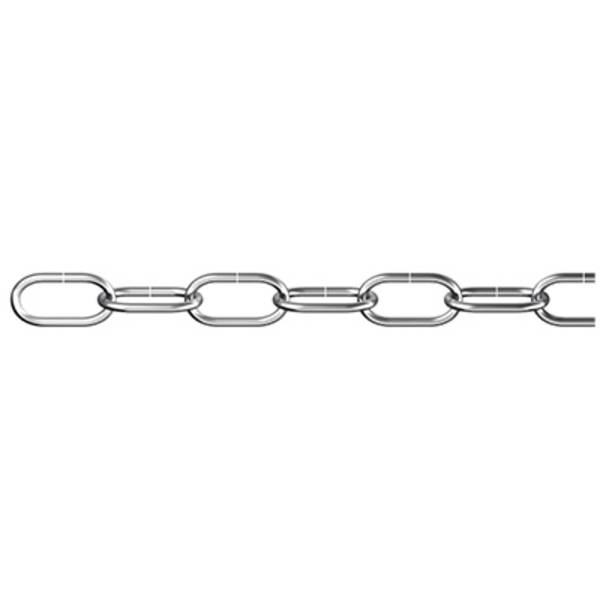 dörner + helmer 153517 Decorative chain Nickel Steel 10 m