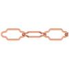 dörner + helmer 153493 Decorative chain Copper Steel 20 m