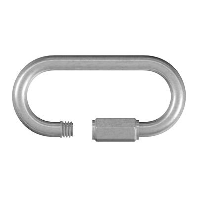 dörner + helmer 4815264 Quick fix chain link (screw type) 6 mm Steel zinc galvanized  20 pc(s)