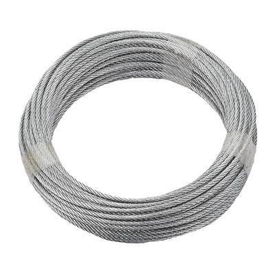 doerner + helmer 190380 Steel cable zinc plated (Ø x L) 2 mm x 30 m Grey
