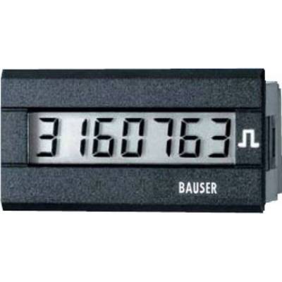 Digital counter displays the number 3160763, with the 'Bauser' brand mark in the bottom right corner.