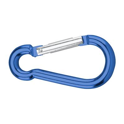 doerner + helmer 4815704 Snap hook aluminum anodised blue