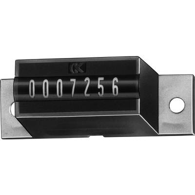 Black and white mechanical counter displaying the digits '0007256'.
