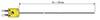 B + B Thermo-Technik 0600 1030-10 Air probe -50 up to +1000 °C Sensor type K