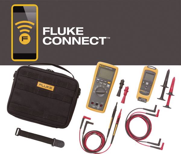 Fluke FLK-V3001 FC KIT Handheld multimeter Digital Graphics display, Data logger CAT III 1000 V, CAT IV 600 V Display (counts): 10000
