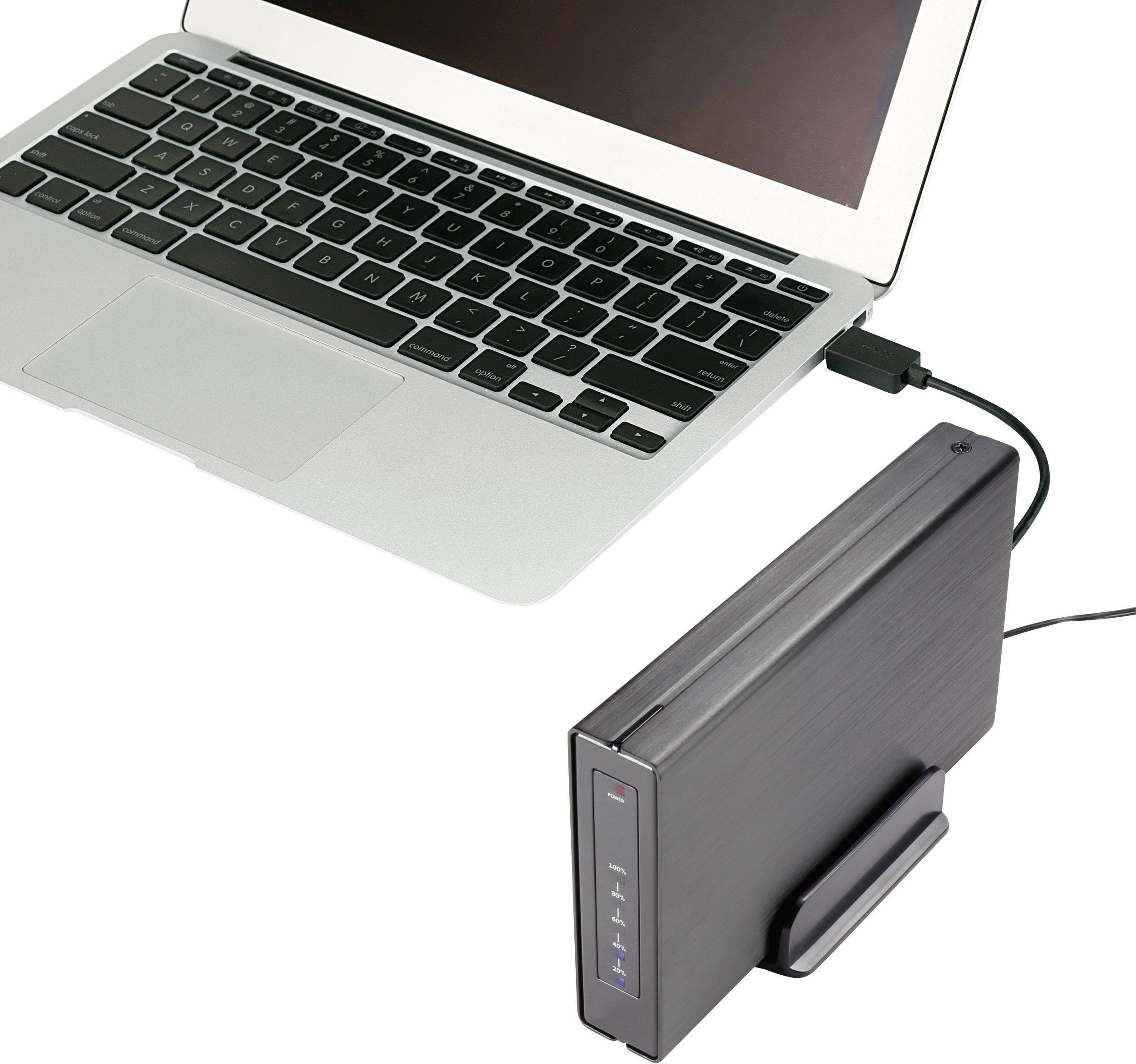 Renkforce HD325U3J SATA HDD enclosure 2.5 inch, 3.5 inch USB A (USB 3.2 1st gen)-1