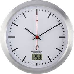 Renkforce E1003r Radio Wall Clock 17 Cm X 6 Cm Silver Suitable For