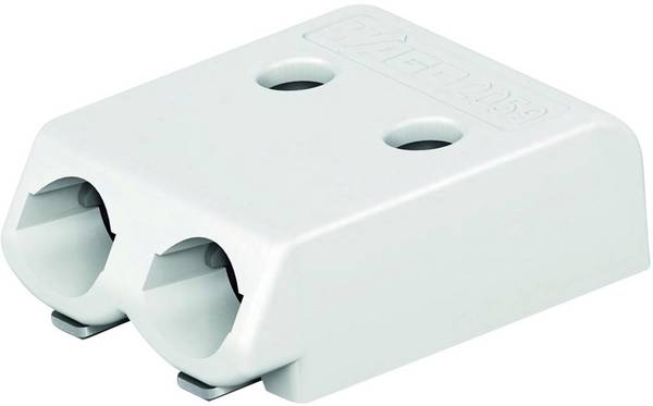 WAGO 2059-302/998-403 Spring-loaded terminal Number of pins 2 White 1 pc(s)
