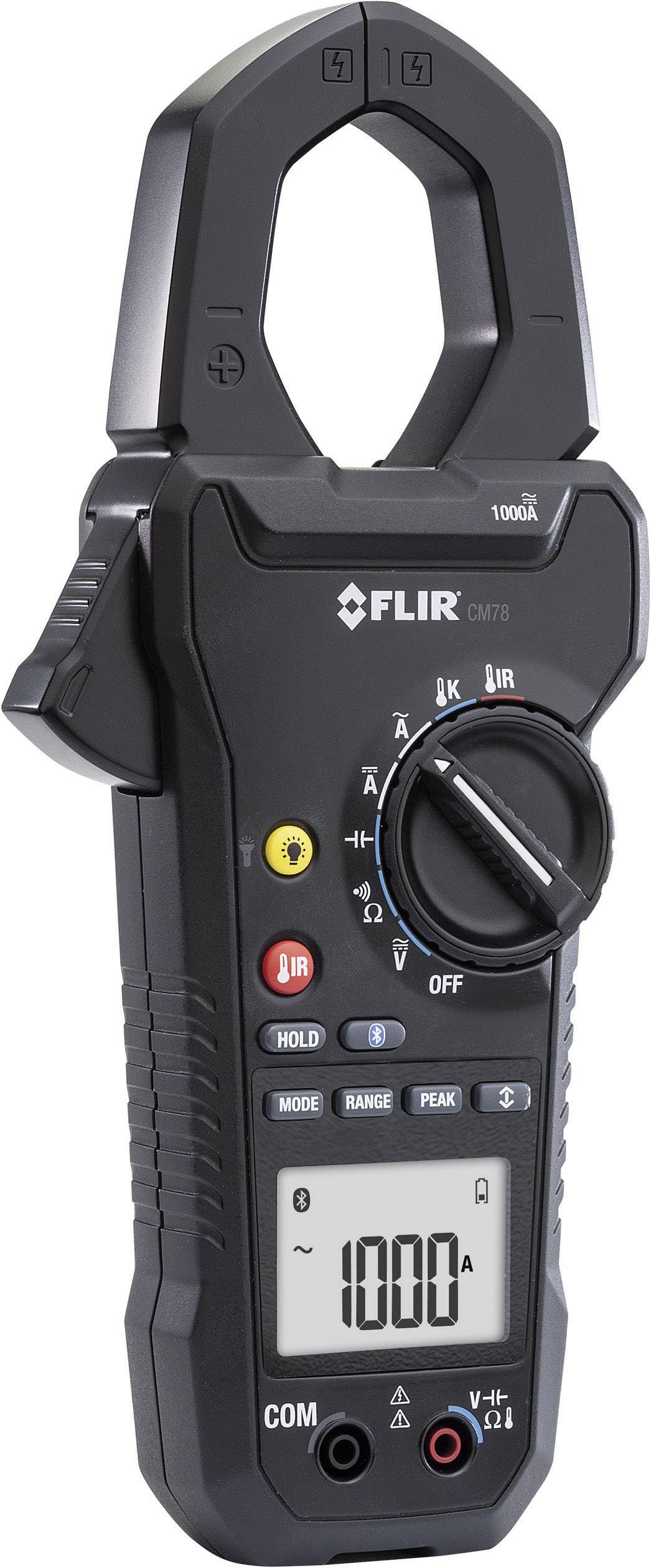 Clamp meter, Handheld multimeter Digital FLIR CM78 CAT III 1000 V