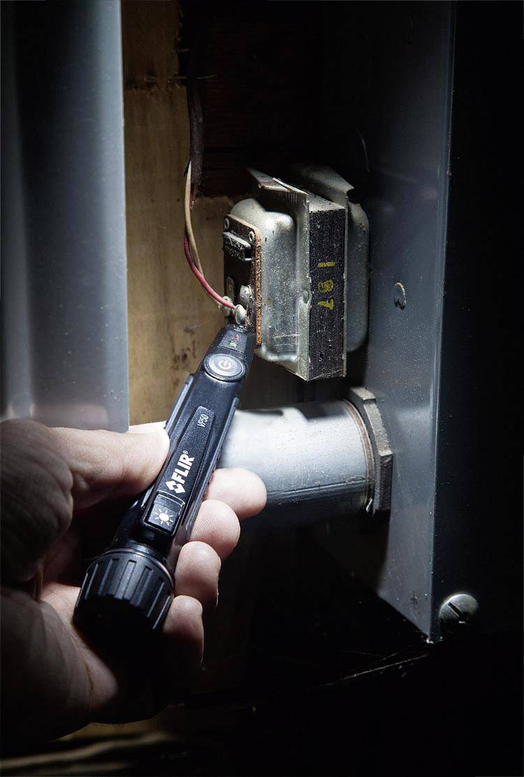 FLIR VP52 Non-contact voltage tester CAT IV 1000 V LED, Vibration-1