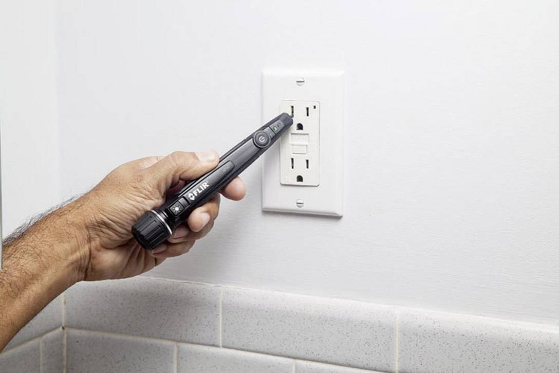 FLIR VP52 Non-contact voltage tester CAT IV 1000 V LED, Vibration-2