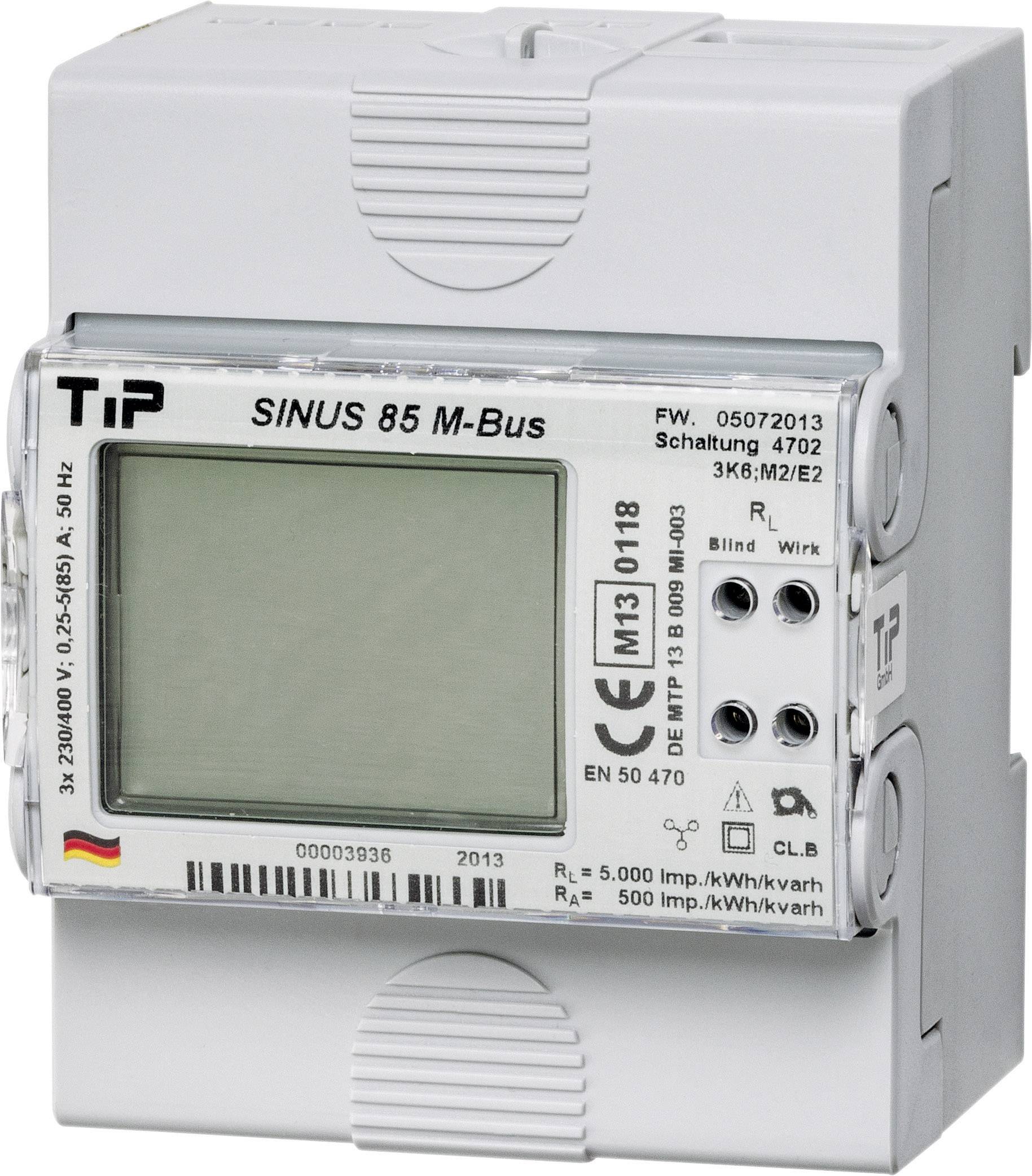 TIP SINUS 85 M-BUS Electricity meter (3-phase) Digital MID-approved: Yes 1 pc(s)