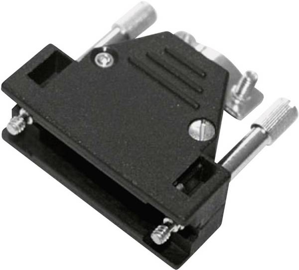 MH Connectors 2801-0102-01 2801-0102-01 D-SUB housing Number of pins: 9 Plastic 180 ° Black 1 pc(s)