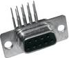 MH Connectors MHDD9-F-T-B-M-RBM 2103-2200-11 D-SUB receptacles 90 ° Number of pins: 9 1 pc(s)