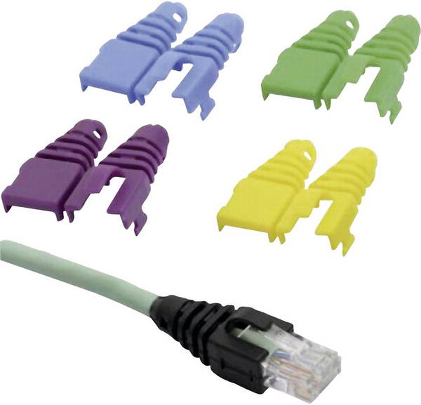MH Connectors MHRJ45SRB-RET-R RJ45 strain relief, to re-open 6510-0102-10 Red 1 pc(s)
