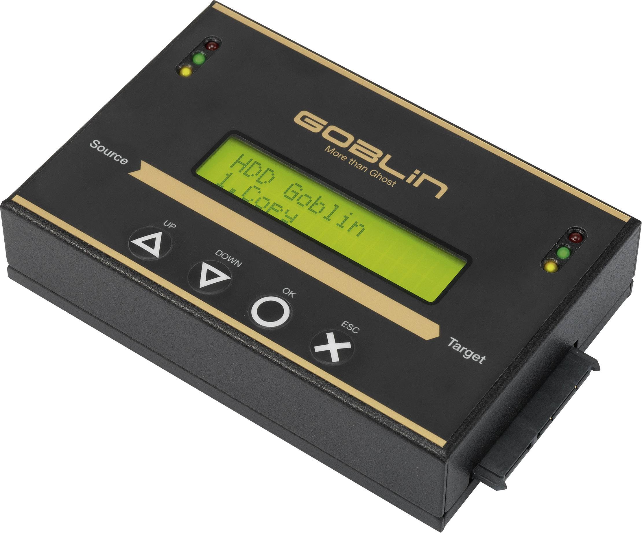 Renkforce Goblin-HS268 1x HDD copy station SATA incl. image manager, portable