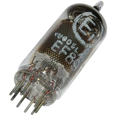  EF 89 = 6 DA 6 Vacuum tube  Pentode 250 V 9 mA Number of pins (num): 9 Base: Noval Content 1 pc(s) 