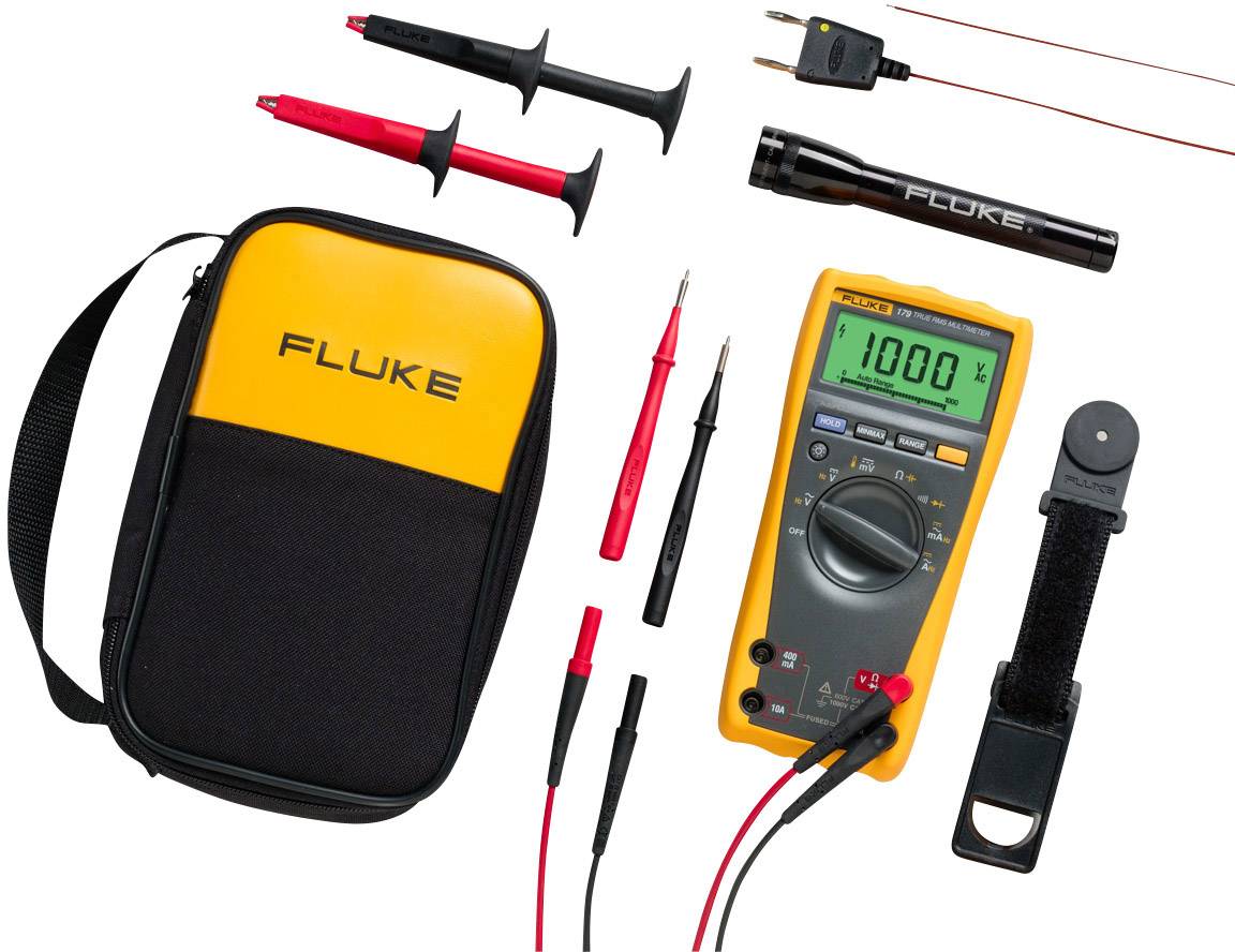 Fluke 179/MAG2 Kit Handheld multimeter Digital CAT III 1000 V, CAT IV