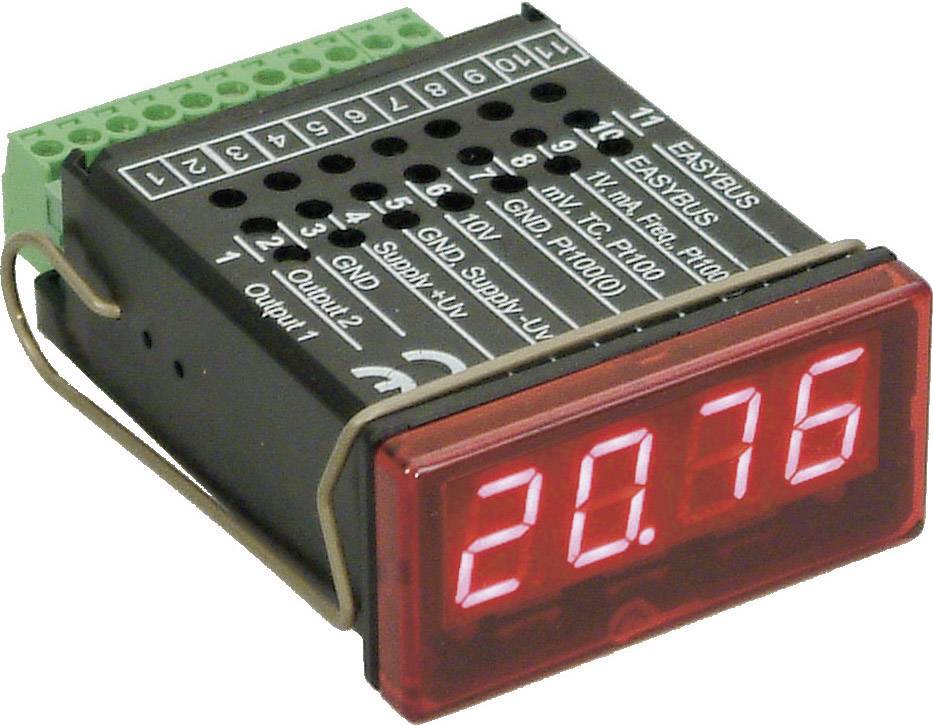 Greisinger GIA 20 EB Standard signal: 4 - 20 mA, 0 - 20 mA, 0 - 1 V, 0 - 2 V, 0 - 10 V, 0 - 50 mV · Resistance thermometer: Pt100 (3-pin), Pt1000 (2-pin) ·