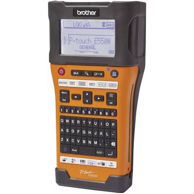 Brother P-TOUCH E550WVP Label printer Suitable for scrolls: TZe, HSe 3.5 mm, 6 mm, 9 mm, 12 mm, 18 mm, 24 mm