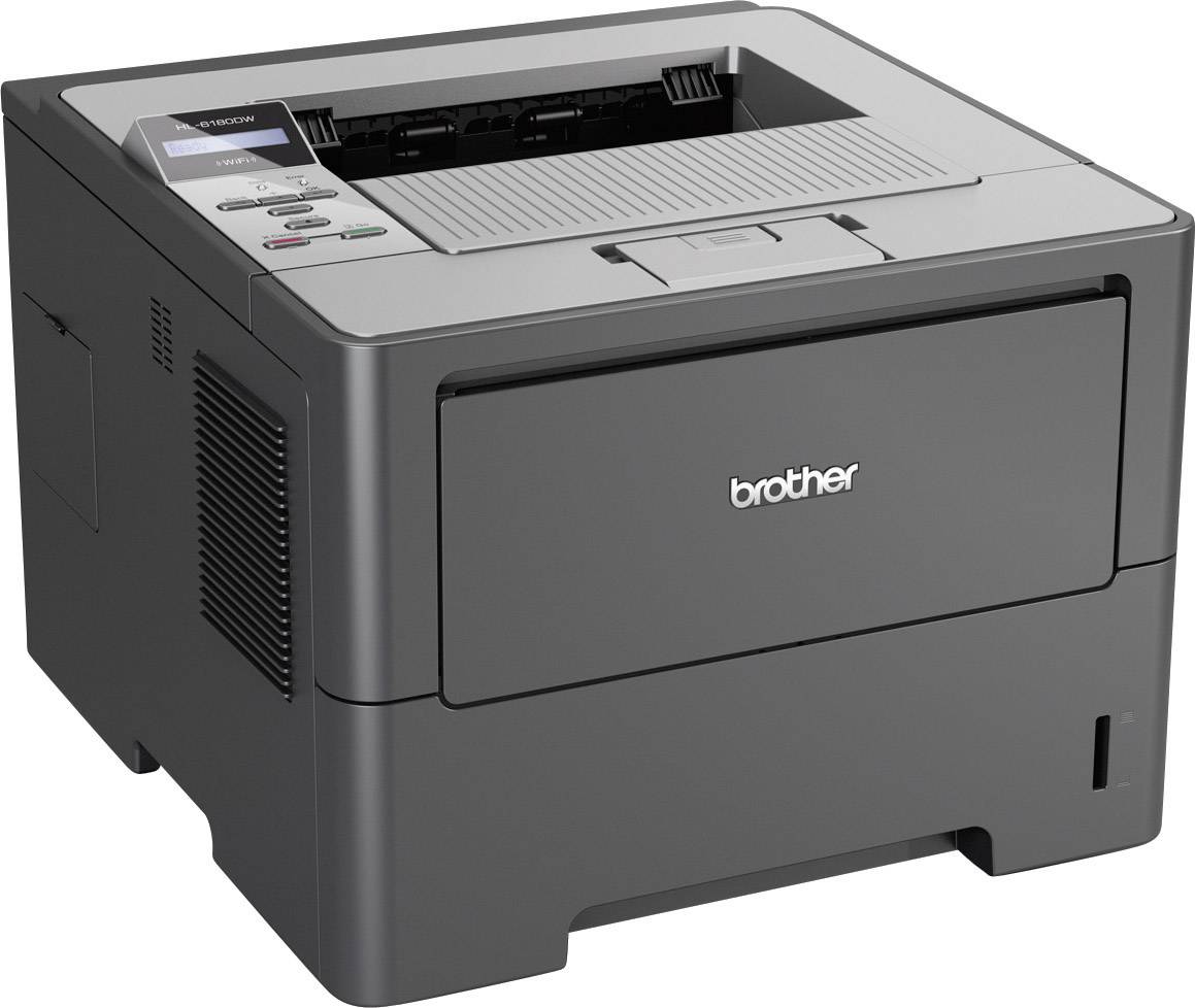 Brother HL-6180DW Monochrome laser printer A4 40 pages/min 1200 x 1200 dpi  Duplex, LAN, Wi-Fi | Conrad.com