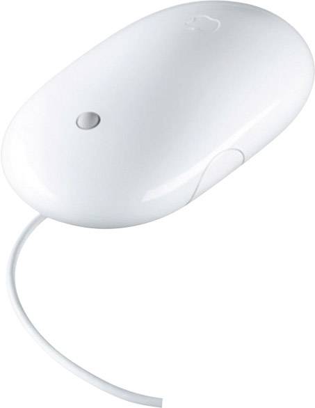 Apple USB Mouse White Built-in trackball Conrad.com
