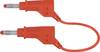 Stäubli 66.9405-10022 Safety test lead Banana jack 4 mm Banana jack 4 mm 1.00 m Red 1 pc(s)