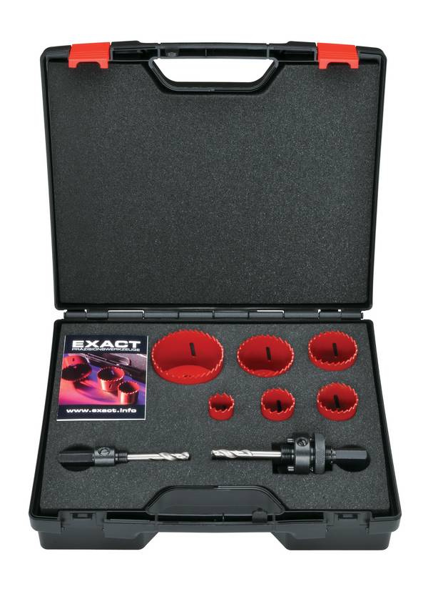 Exact  06082 Hole saw set    1 Set