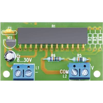 VOLTCRAFT® Suitable measuring range adapter for panel meter 70004200 V (100 mV - 199.9 V)