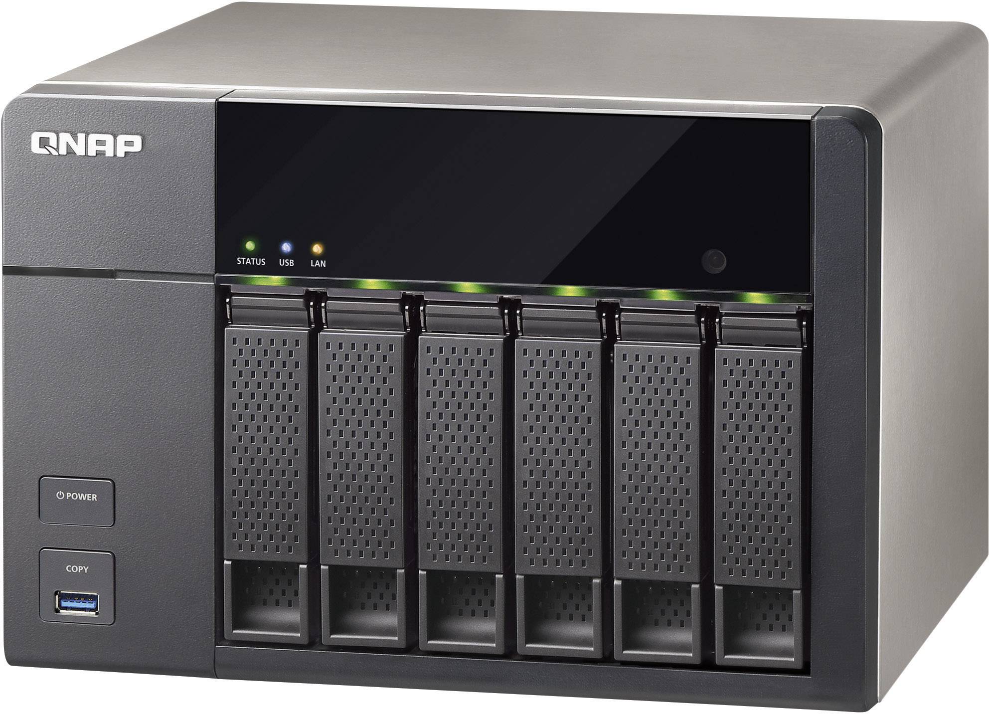 Сетевой накопитель qnap ts-651 6 отсеков для hdd, hdmi-порт. intel celeron j1800 2.41ghz (4712511125757)