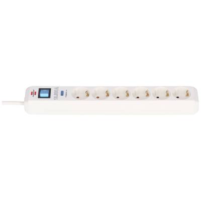 Brennenstuhl 1159720216 Surge protection power strip 6x White PG connector 1 pc(s)