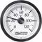 An analogue thermometer shows 20 degrees Celsius.