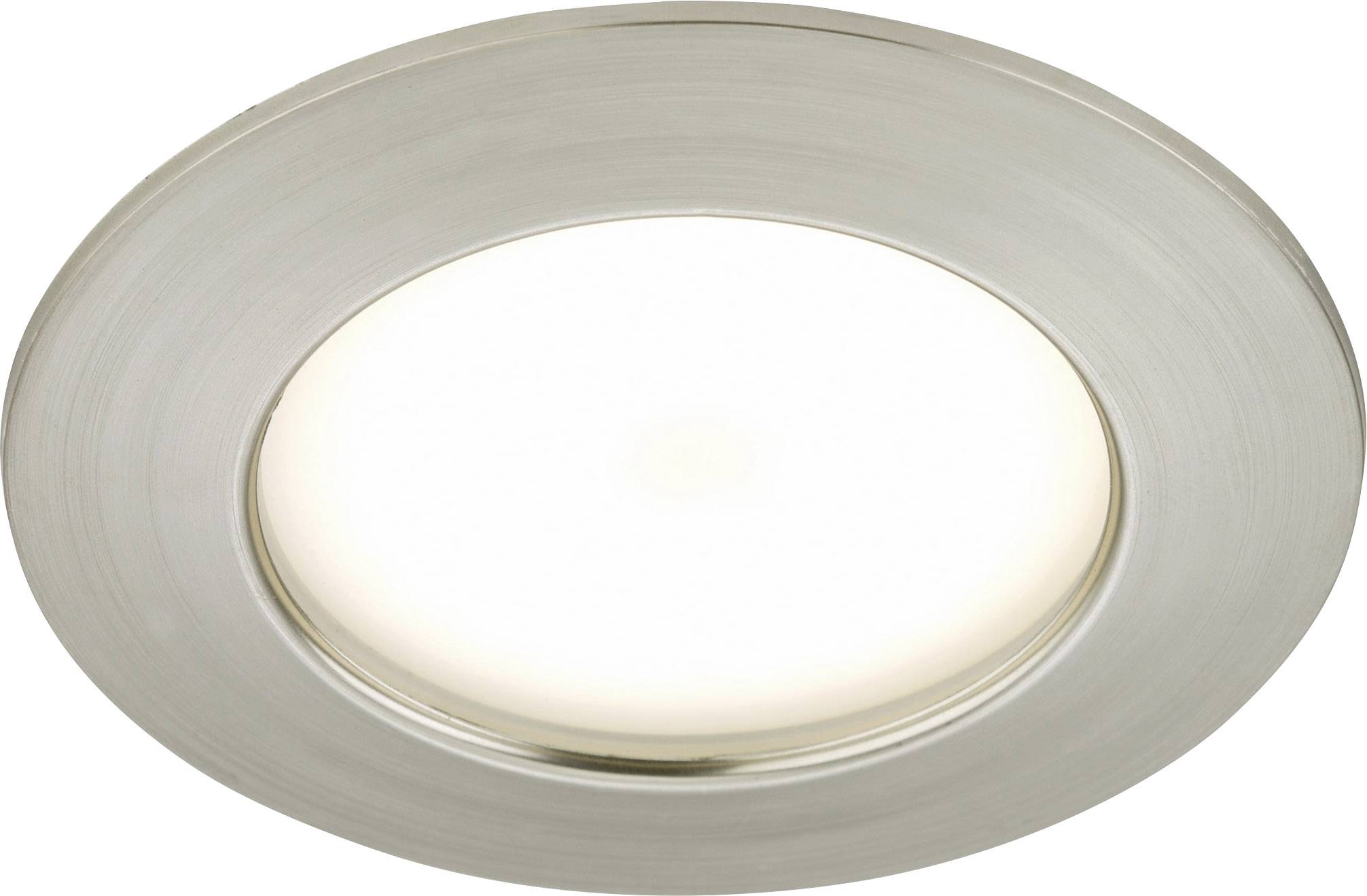Briloner 7206012 LED bathroom recessed light 10.5 W Nickel (matt