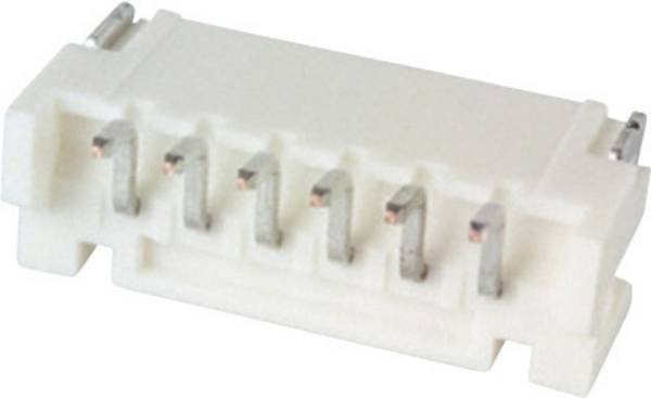 JST S6B-PH-SM4-TB (LF)(SN) Built-in pin strip (standard) PH series Total number of pins 6 Contact spacing: 2 mm
