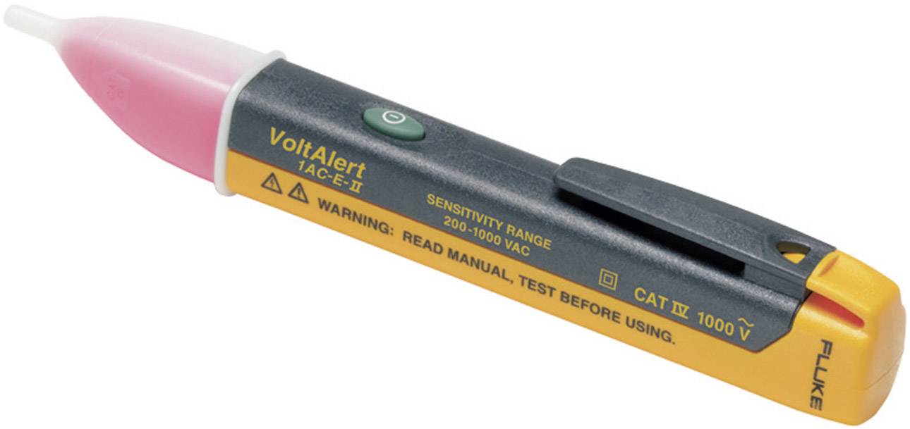 Fluke 1AC-II 5PK Non-contact voltage tester CAT IV 1000 V LED, Acoustic