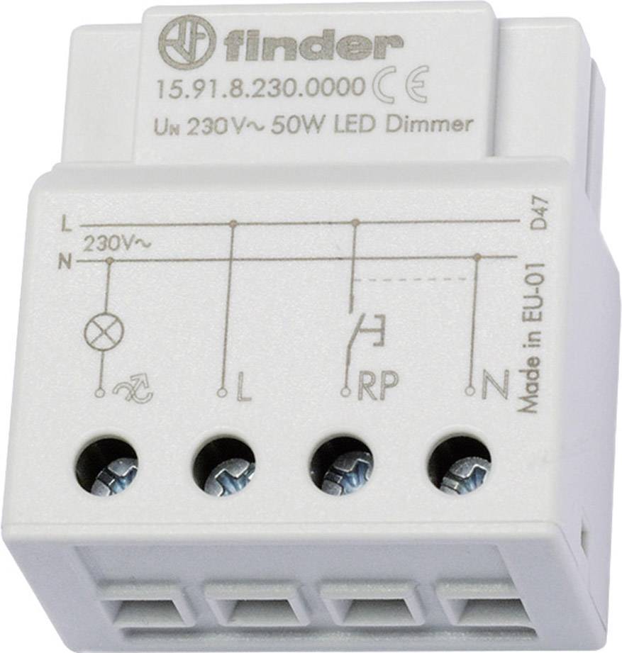 Dimmer Surface/flush mount Finder 15.91.8.230.0000 230 V AC 1 pc(s)