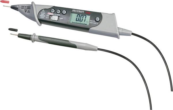 VOLTCRAFT VC86 Handheld multimeter Calibrated to (ISO standards) Digital CAT III 250 V Display (counts): 4000