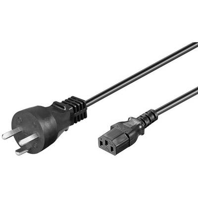 Goobay 93618 C13/C14 appliances Cable  Black 2.00 m 