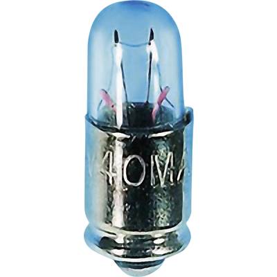 A small blue LED lamp with '40M' printed on the fitting, reveals the metal contacts inside.