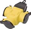 interBär 9007-006.01 3-way connector Rubber 230 V Yellow IP44